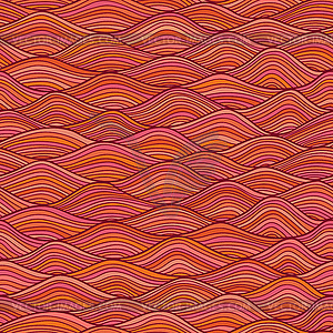 Abstract Wave seamless pattern background. Differen - vector clipart / vector image