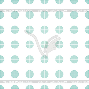 Seamless blue dot background with light gradient an - vector image