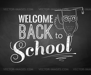 Back to School - vector clip art