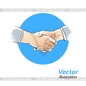 Handshake - vector EPS clipart