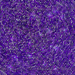 Disco background with dots - vector image