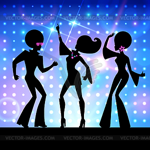 disco dancing clip art