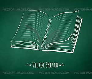 School notebook - vector image