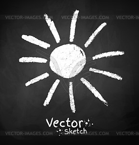 Sun - vector clip art