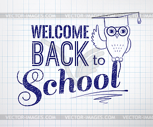 Back to School - vector clipart