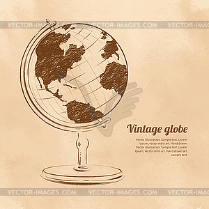 Globe - vector clip art