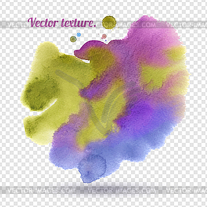 Abstract watercolor background - royalty-free vector clipart