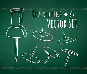 Chalkboard drawing - vector clipart