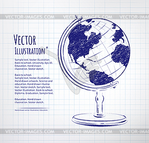 Globe - vector clipart