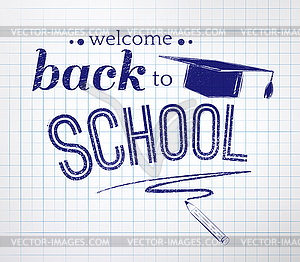 Back to School - vector clipart