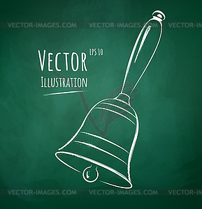 School bell - vector clipart