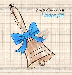 School bell - vector image