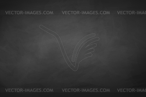 Black chalkboard background - vector image