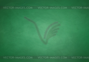 Green chalkboard background - vector clip art