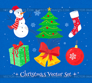 Christmas collection - vector image