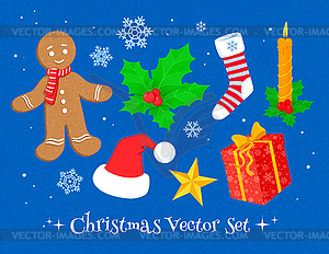 Christmas collection - vector clipart