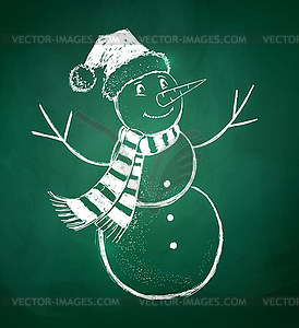 Snowman - vector clipart