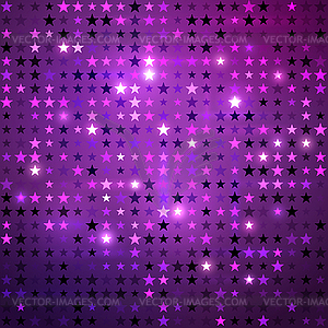 Disco background with stars - vector clip art