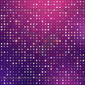 Glowing dots - vector image