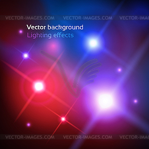 Disco lights - vector clipart