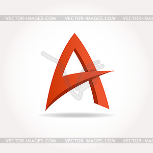 Letter Abstract template logo design. logotype - vector clipart