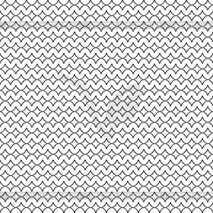 Blue seamless pattern of circles - vector clip art