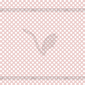 Seamless polka dot vintage pattern - vector image