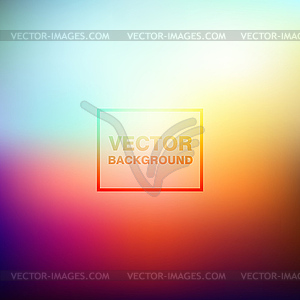 Абстрактные красочные размытые фоны - рисунок в векторе