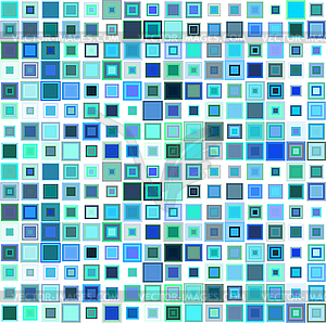 Abstract seamless pattern, mosaic background - vector clip art