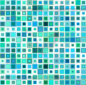 Abstract seamless pattern, mosaic background - vector clipart