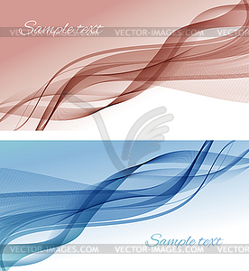 Abstract color smoke background - vector image