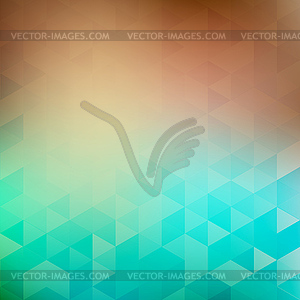 Abstract retro geometric background. Template - vector image