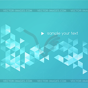 Abstract technology background in color - vector clipart