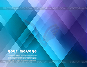 Abstract triangle background for Your Text - vector clipart