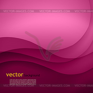 Purple smooth twist light lines background - vector clipart