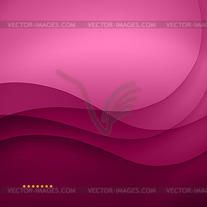 Purple smooth twist light lines background - vector clip art