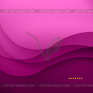 Purple smooth twist light lines background - vector clipart