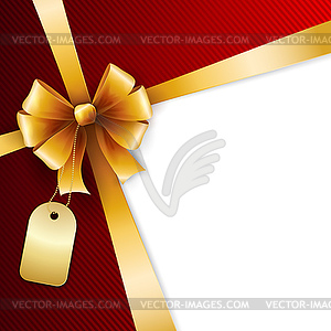 Gift bow - vector image