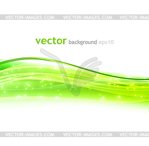 Abstract colorful waved background - vector clip art