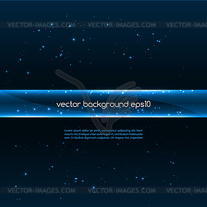 Abstract glowing background - vector clipart