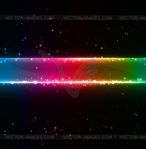 Abstract colorful glowing background - royalty-free vector clipart