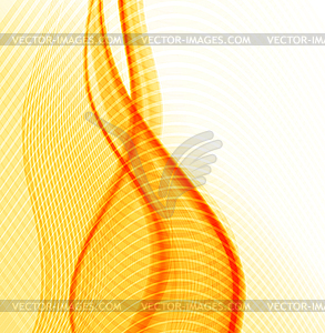Абстрактный оранжевый, желтый и белый фон - клипарт в векторном формате