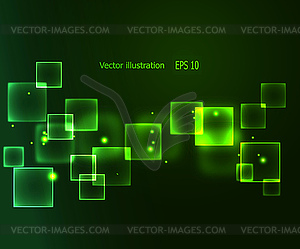 Синий технический фон - иллюстрация в векторе