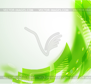 Abstract background with square shapes - vector image