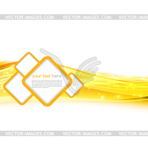 Abstract colorful waved background - vector clipart