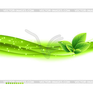 Abstract nature ecology background - vector image