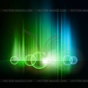 Abstract shiny background - vector image