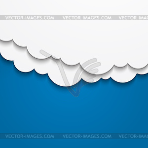 Абстрактный облако фон - изображение в формате EPS