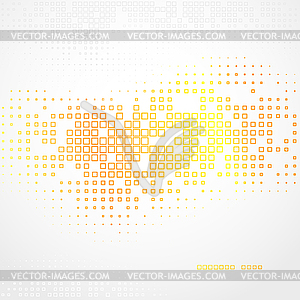 Abstract technology background - vector clipart