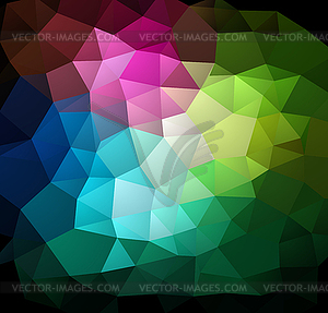 Abstract colorful geometric background - vector image